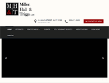 Tablet Screenshot of mhtlaw.com